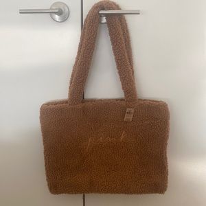 PINK Plush Fleece Sherpa Bag (New with tags)